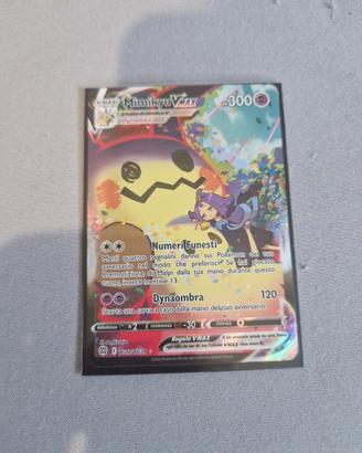 Carta Pokemon Mimikyu VMAX TG17/TG30 Astri Lucenti