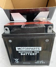 BATTERIA MOTO YB9-B-BS 12 V 9 AH MOTORPARTS