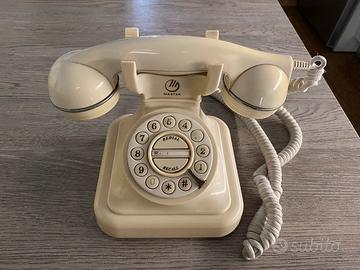 Telefono retrò Master avorio.