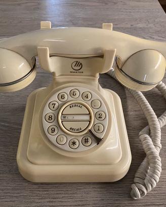 Telefono retrò Master avorio.