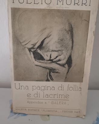 Libro Raro Tullio Murri Una pagina di folliae di 