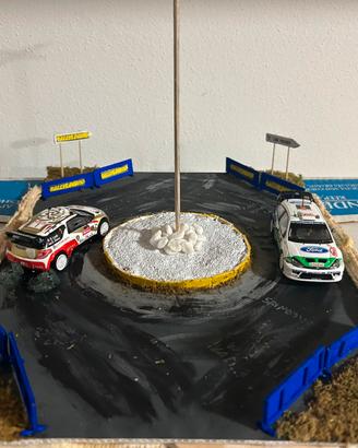 Diorama 1/43 rally legend