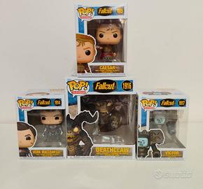 Bundle 4 Funko POP! Fallout Serie TV Netflix Nuovi