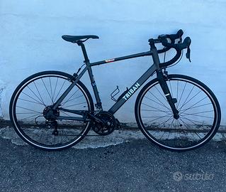 Bici da corsa uomo RC120 (kit pedali casco scarpe)