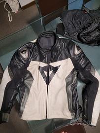 giacca in pelle dainese TG 56