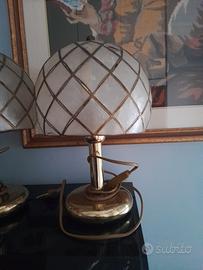 Due lampade da comodino vintage