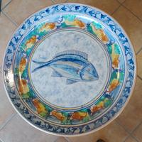 Piatto in ceramica 