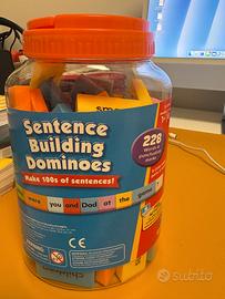 Impara l'Inglese Giocando: Domino della Grammatica