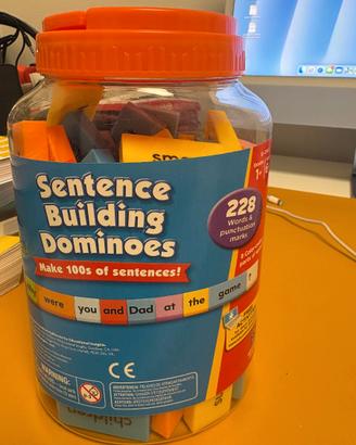 Impara l'Inglese Giocando: Domino della Grammatica
