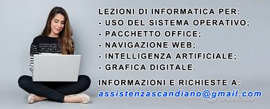Docente informatico Lezioni uso computer