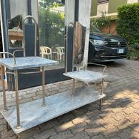 Mobile bagno antico con specchiera