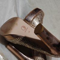 2 paia scarpe tacco 11 e 12 quelle rosa n.40