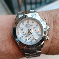 orologio crono Dial White 