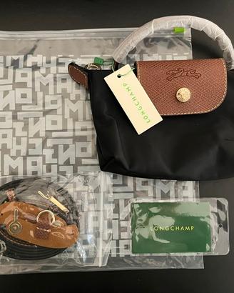 borsa longchamp Xs nera