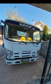 Isuzu L35 ribaltabile con gru