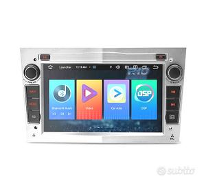 RADIO GPS ANDROID 11 PER OPEL ASTRA H VIVARO ZAFIR