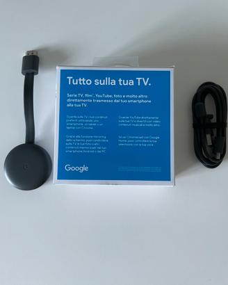 CHROME CAST GOOGLE