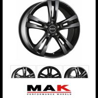 cerchi mak Zenith con gomme termiche invernali 