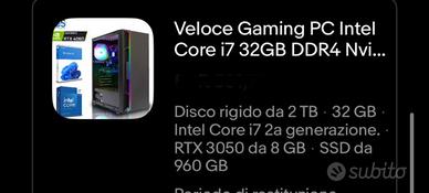 Pc gaming galaxy ATX