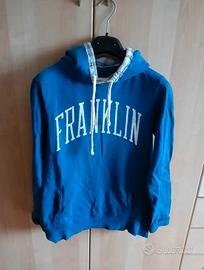 Felpa Franklin & Marshall blu M donna
