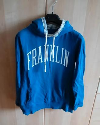 Felpa Franklin & Marshall blu M donna