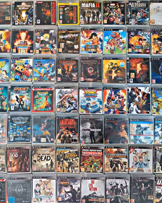Raccolta videogiochi playstation 3 molti rari 