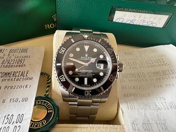 Rolex Submariner data 116610 anno 2020 new