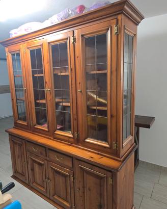 credenza in legno di pino