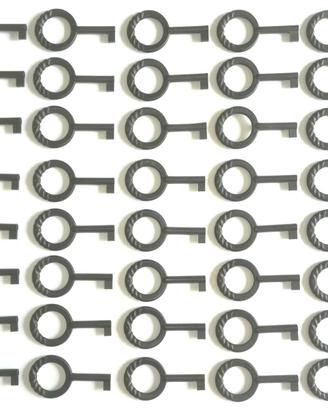 Lotto 40 Chiavi Vintage per mobili ferro battuto