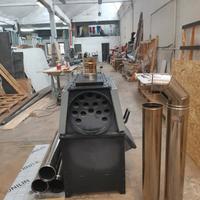 Generatore aria calda a legna porcellino usato