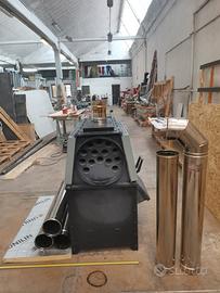 Generatore aria calda a legna porcellino usato