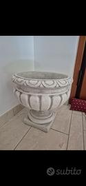 vaso cemento gesso