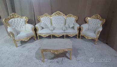 Salotto barocco completo
