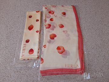 Furla: Foulard+Sciarpina 100% seta