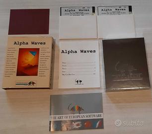 PC DOS - Alpha Waves Infogrames - Gioco - Vintage