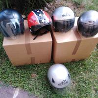 Casco moto jet 