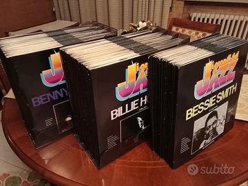 Raccolta di dischi vinili Jazz
