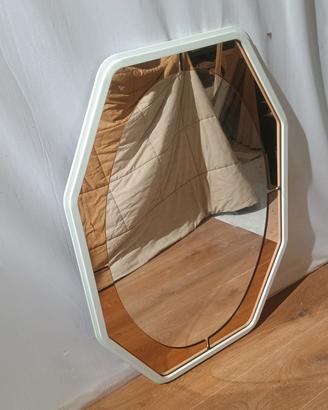 specchio vintage anni 70 design Murano ferro