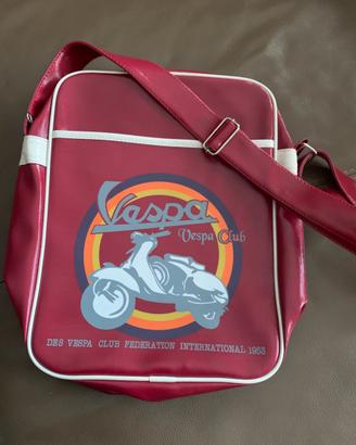 Borsa Vespa rossa con tracolla