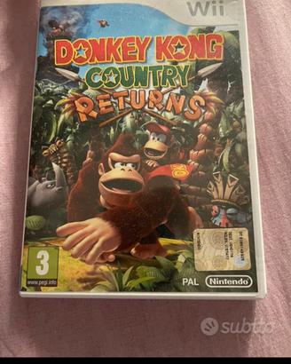 Donkey Kong Country Returns per WII