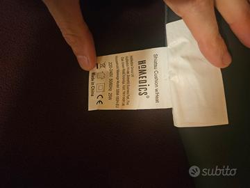 Sedile e cuscino per massaggi