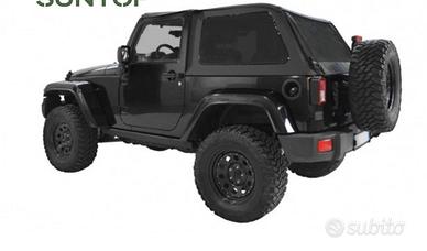 Capote Jeep Vinile Wrangler JK Fastback 2 porte