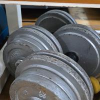 coppia manubri da 28 kg cda