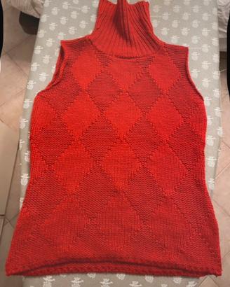 Maglione smanicato
