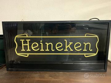 Insegna lampada led Heineken
