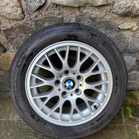 Set Cerchioni BMW + Set Gomme estive 90% montate
