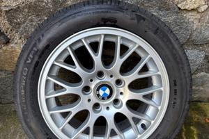 Set Cerchioni BMW + Set Gomme estive 90% montate