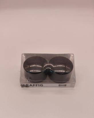 IKEA Raffig - Set di 2 pomoli/finali nuovi