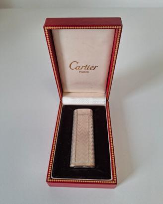 ACCENDINO CARTIER ARGENTO 
