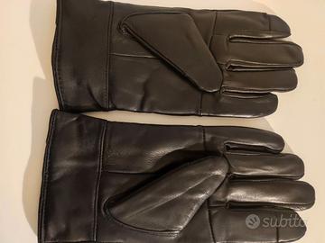 Guanti uomo vera pelle taglia 9